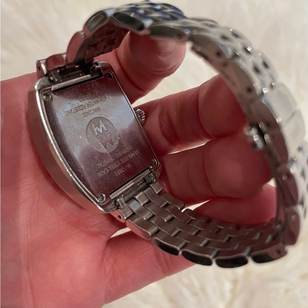 Michele Silver Stainless Steel Women's Watch - Picture 10 of 14